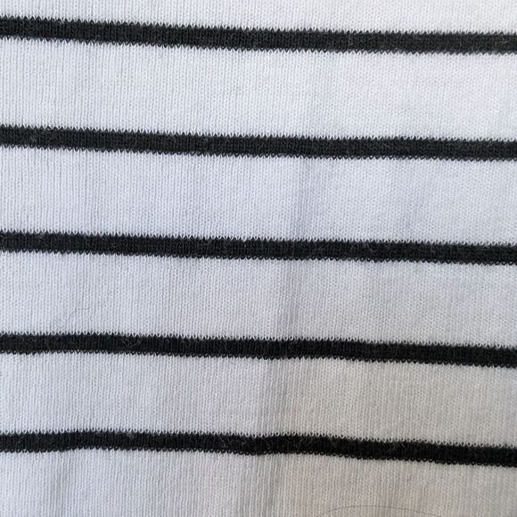 UO White Stripes cotton Midi T Shirt dress sz s - Picture 7 of 11